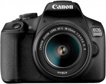 Фотоаппарат зеркальный Canon EOS 2000D Kit EF-S 18-55mm f/3.5-5.6 IS II в Москве