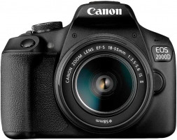 Фотоаппарат зеркальный Canon EOS 2000D Kit EF-S 18-55mm f/3.5-5.6 IS II в Москве