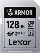 Карта памяти Lexar SDXC 128GB Armor Silver Pro U3 V60 280/120 MB/s [LSDAMSP128G-RNNNG] в Москве