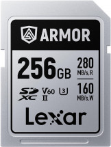Карта памяти Lexar SDXC 256GB Armor Silver Pro U3 V60 280/160 MB/s [LSDAMSP256G-RNNNC] в Москве