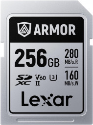 Карта памяти Lexar SDXC 256GB Armor Silver Pro U3 V60 280/160 MB/s [LSDAMSP256G-RNNNC] в Москве