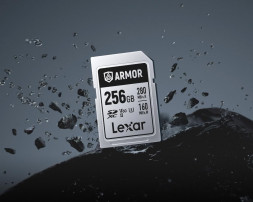 Карта памяти Lexar SDXC 256GB Armor Silver Pro U3 V60 280/160 MB/s [LSDAMSP256G-RNNNC] в Москве