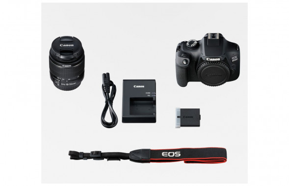Фотоаппарат зеркальный Canon EOS 4000D Kit 18-55 III DC