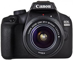 Фотоаппарат зеркальный Canon EOS 4000D Kit 18-55 III DC в Москве