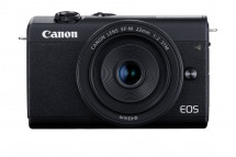 Фотоаппарат беззеркальный Canon EOS M200 Kit EF-M 15-45mm F/3.5-6.3 IS STM, черный в Москве