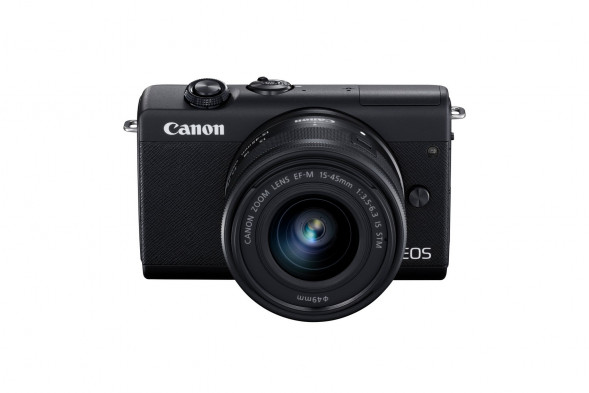 Фотоаппарат беззеркальный Canon EOS M200 Kit EF-M 15-45mm F/3.5-6.3 IS STM, черный