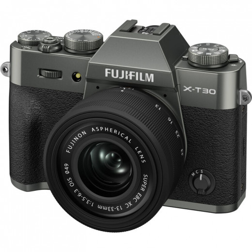 Фотоаппарат беззеркальный Fujifilm X-T30 III Kit XC 13-33mm серый &mdash; 