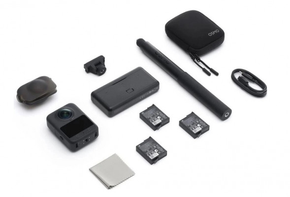 Экшн-камера DJI Osmo 360 Adventure Combo, черный