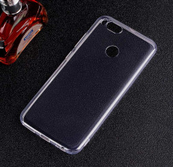 Накладка силиконовая прозрачная для Xiaomi Mi A1/ Mi 5X в Москве