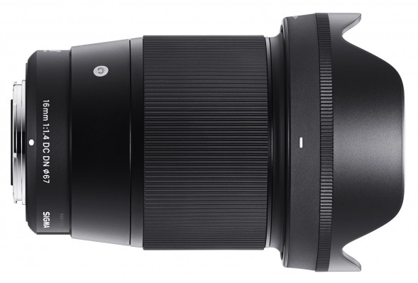 Объектив Sigma AF 16mm f/1.4 DC DN Contemporary Canon EF-M
