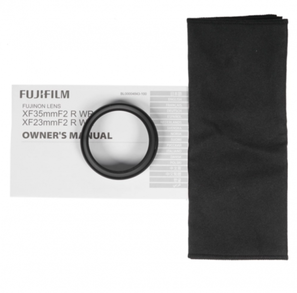 Объектив Fujinon XF 23mm f/2 R WR