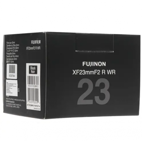 Объектив Fujinon XF 23mm f/2 R WR