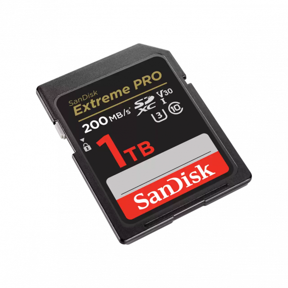 Карта памяти SanDisk Extreme Pro 1TB SDXC UHS-I Class 3 V30 200 MB/s