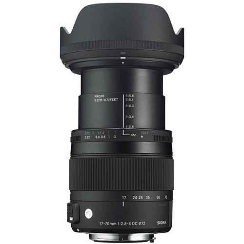 Объектив Sigma AF 17-70mm f/2.8-4 DC MACRO OS HSM Nikon F