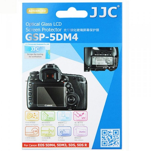 Защитная панель для жк-дисплея JJC GSP-5DM4 для Canon 5D Mark IV/5DS/5DS R 