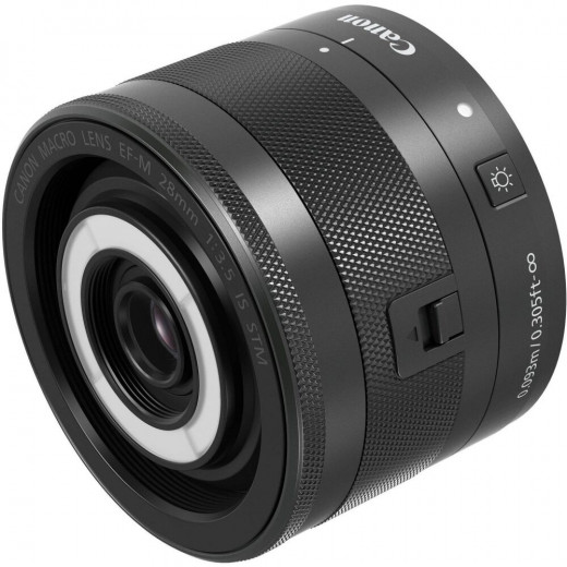 Объектив Canon EF-M 28mm f/3.5 Macro IS STM — 