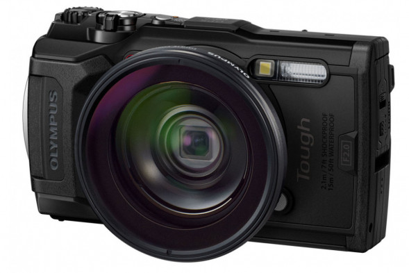 Фотоаппарат цифровой Olympus Tough TG-6, черный