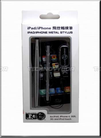 Стилус с иголкой для извлечения sim-карты Black-silver