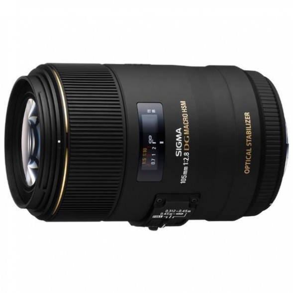 Объектив Sigma AF 105mm f/2.8 EX DG OS HSM Macro Canon EF