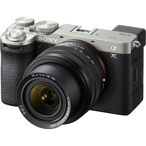 Фотоаппарат беззеркальный Sony Alpha ILCE A7C II Kit 28-60 серебристый