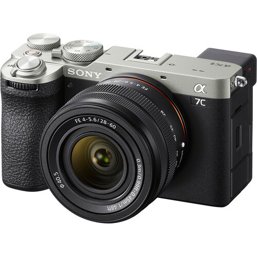 Фотоаппарат беззеркальный Sony Alpha ILCE A7C II Kit 28-60 серебристый — 