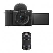 Камера для блогинга Sony ZV-E10 II Kit 16-50+55-210 черный в Москве