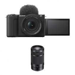 Камера для блогинга Sony ZV-E10 II Kit 16-50+55-210 черный в Москве