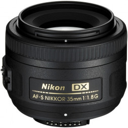Объектив Nikon 35mm f/1.8G AF-S DX Nikkor в Москве
