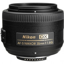 Объектив Nikon 35mm f/1.8G AF-S DX Nikkor в Москве