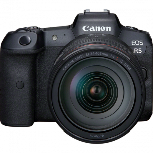 Фотоаппарат беззеркальный Canon EOS R5 Kit RF 24-105mm F4L IS USM — 