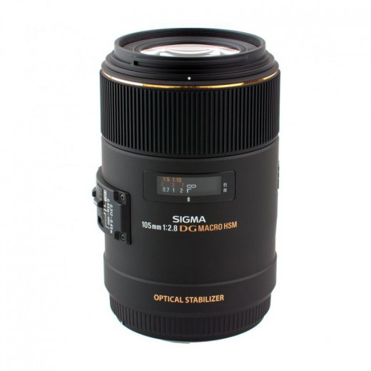 Объектив Sigma AF 105mm f/2.8 EX DG OS HSM Macro Nikon F — 