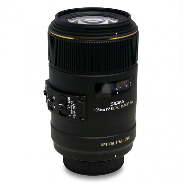 Объектив Sigma AF 105mm f/2.8 EX DG OS HSM Macro Nikon F