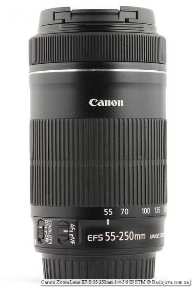 Объектив Canon EF-S 55-250mm f/4-5.6 IS STM