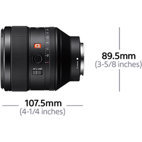 Объектив Sony FE 85 mm f/1.4 GM (SEL-85F14GM)
