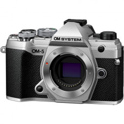 Фотоаппарат беззеркальный OM System OM-5 Body серебристый в Москве