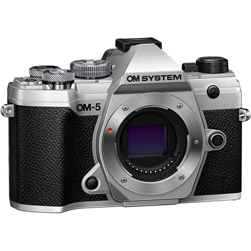 Фотоаппарат беззеркальный OM System OM-5 Body серебристый — 