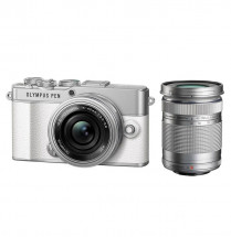 Фотоаппарат беззеркальный Olympus Pen E-P7 Kit 14-42+40-150mm White в Москве