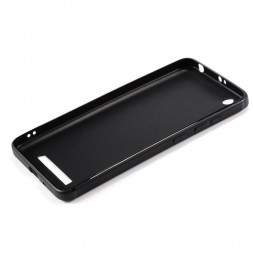 Накладка силиконовая черная матовая для Xiaomi Redmi 4A в Москве