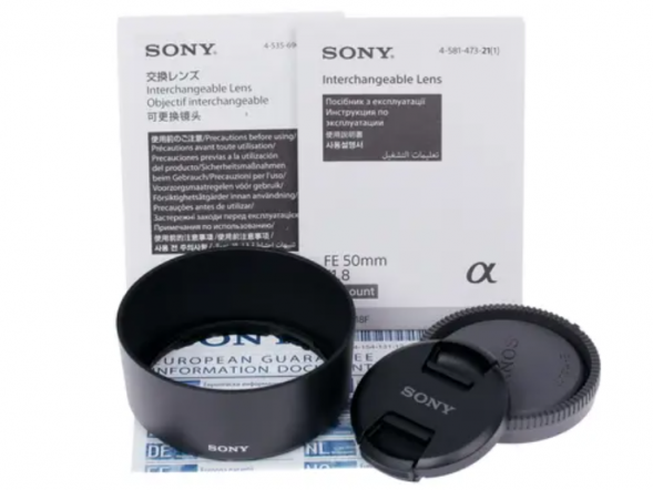 Объектив Sony FE 50mm f/1.8 (SEL-50F18F)