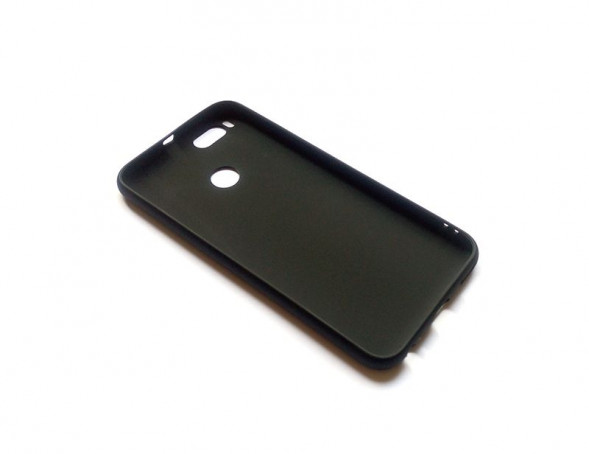Накладка силиконовая черная матовая для Xiaomi Mi A1/ Mi 5X