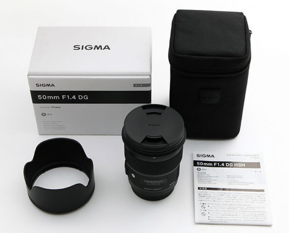Объектив Sigma AF 50mm f/1.4 DG HSM Art Sony E