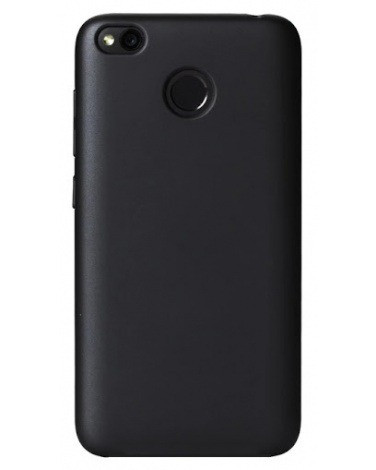 Накладка силиконовая черная матовая для Xiaomi Redmi 4X