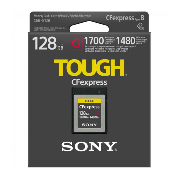 Карта памяти Sony CEB-G 128 GB CFexpress Type B