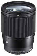 Объектив Sigma 16mm f/1.4 DC DN Contemporary Fujifilm X в Москве