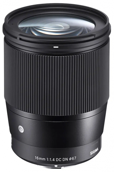 Объектив Sigma 16mm f/1.4 DC DN Contemporary Fujifilm X