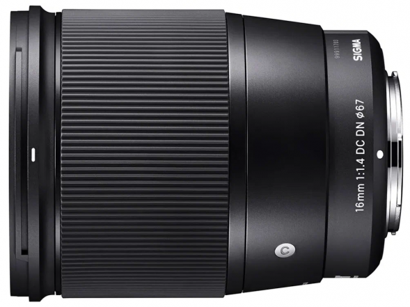 Объектив Sigma 16mm f/1.4 DC DN Contemporary Fujifilm X
