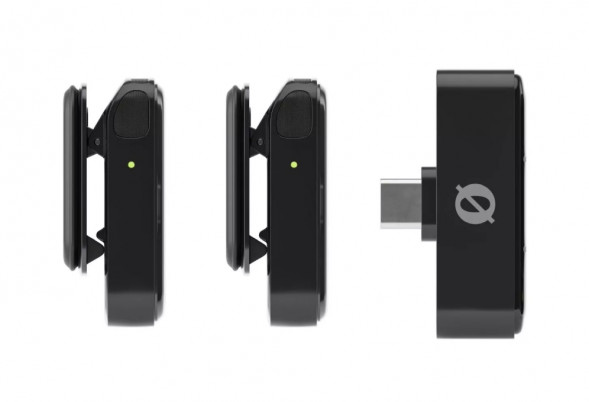 Микрофон Rode Wireless Micro (2+1+CHARGING CASE) BK USB-C 