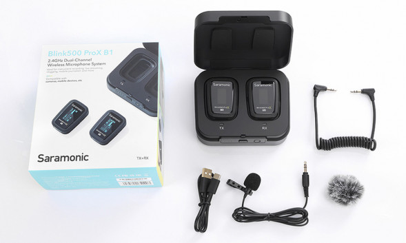 Беспроводная микрофонная система Saramonic Blink 500 Pro Х B1 (TX+RX) 