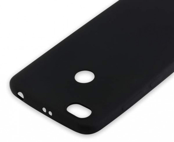 Накладка силиконовая черная матовая для Xiaomi Redmi Note 5A