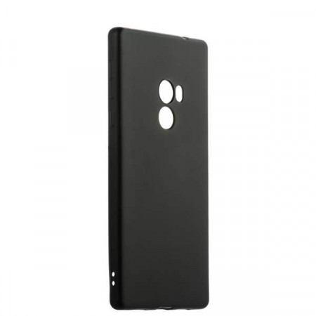 Накладка силиконовая черная матовая для Xiaomi Mi Mix